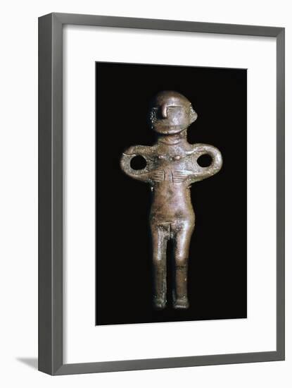 Bronze-age figure from Denmark, 9th century BC. Artist: Unknown-Unknown-Framed Giclee Print