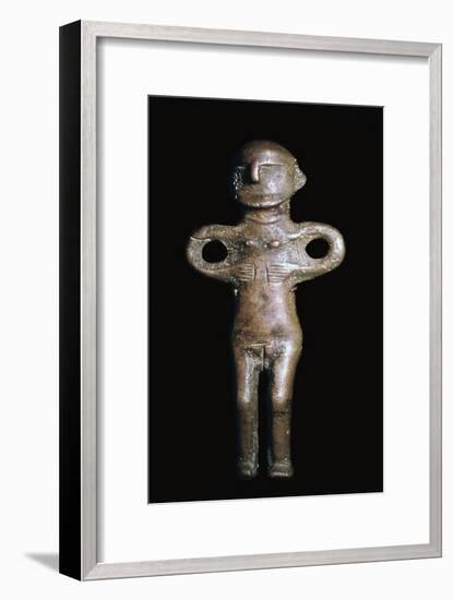 Bronze-age figure from Denmark, 9th century BC. Artist: Unknown-Unknown-Framed Giclee Print