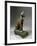 Bronze and Gold Statuette of Goddess Bastet as a Cat, also known as the Psamtik Cat-null-Framed Giclee Print