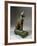 Bronze and Gold Statuette of Goddess Bastet as a Cat, also known as the Psamtik Cat-null-Framed Giclee Print