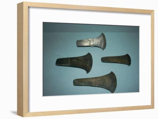 Bronze Axe, Bronze Age, Yorkshire, c1800BC-1600 BC.-Unknown-Framed Giclee Print
