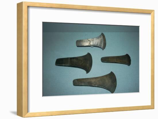 Bronze Axe, Bronze Age, Yorkshire, c1800BC-1600 BC.-Unknown-Framed Giclee Print