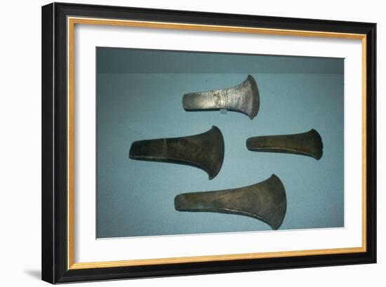 Bronze Axe, Bronze Age, Yorkshire, c1800BC-1600 BC.-Unknown-Framed Giclee Print