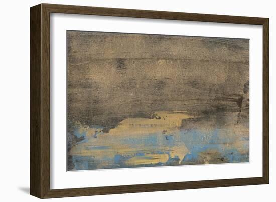 Bronze & Blue I-Lila Bramma-Framed Art Print