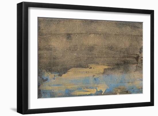 Bronze & Blue I-Lila Bramma-Framed Art Print