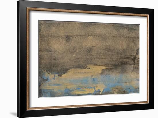 Bronze & Blue I-Lila Bramma-Framed Art Print