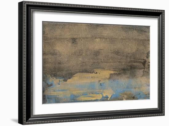 Bronze & Blue I-Lila Bramma-Framed Art Print