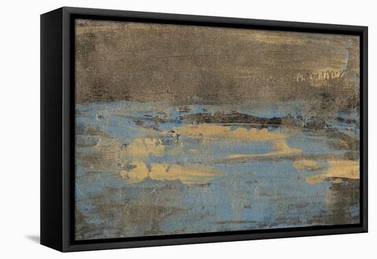 Bronze & Blue II-Lila Bramma-Framed Stretched Canvas