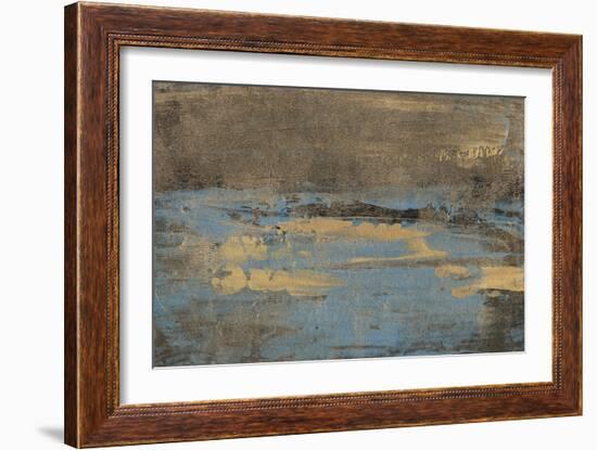 Bronze & Blue II-Lila Bramma-Framed Art Print