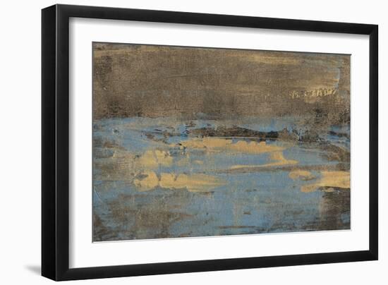 Bronze & Blue II-Lila Bramma-Framed Art Print