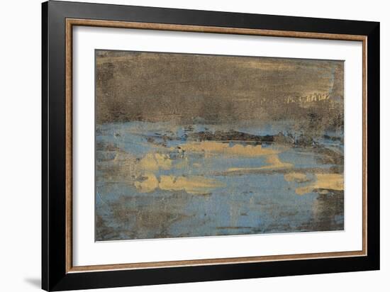 Bronze & Blue II-Lila Bramma-Framed Art Print