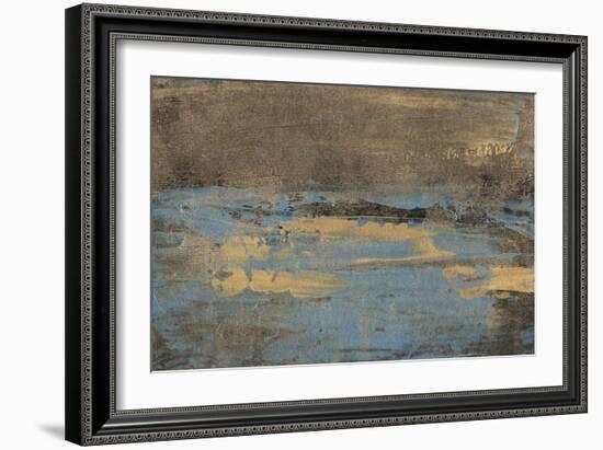 Bronze & Blue II-Lila Bramma-Framed Art Print