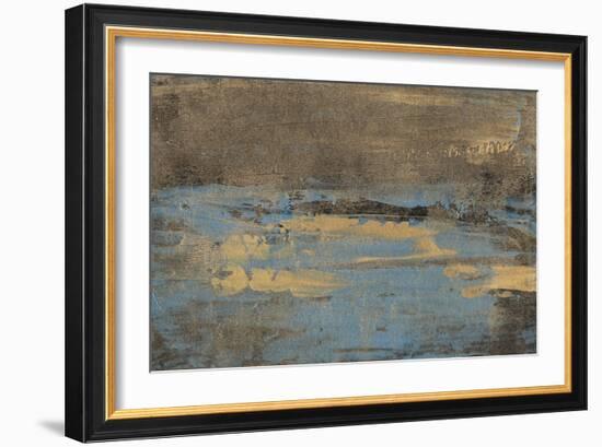 Bronze & Blue II-Lila Bramma-Framed Art Print