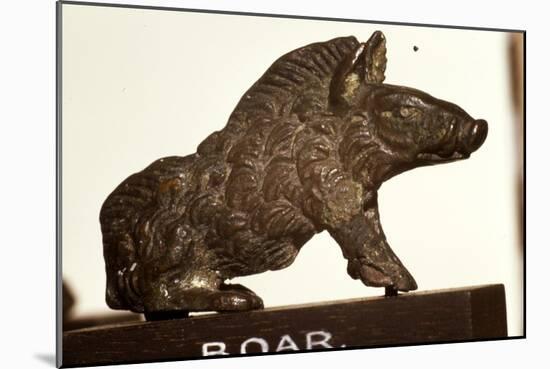Bronze Boar found at Colchester, Essex, Roman Period, c2nd-3rd century-Unknown-Mounted Giclee Print