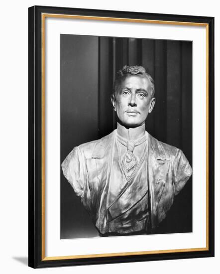 Bronze Bust of Charles Rolls-null-Framed Photographic Print