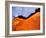 Bronze Cliffside in Dusk Light, Jasmund National Park, Island of Ruegen, Germany-Christian Ziegler-Framed Photographic Print