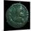 Bronze coin of the Parthian King Gondophares. Artist: Unknown-Unknown-Mounted Giclee Print