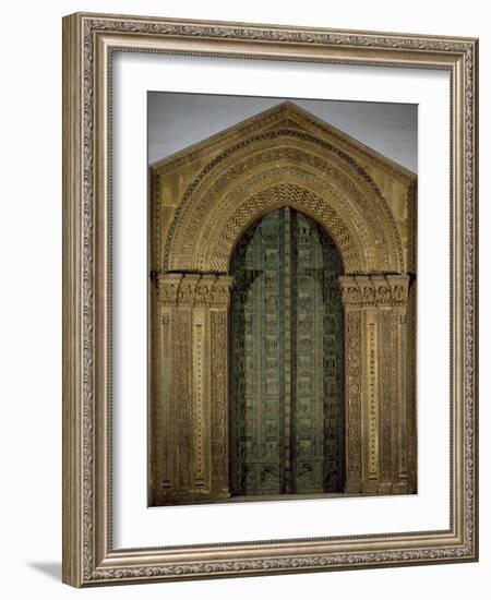 Bronze Door, 1185-1186-Bonanno Pisano-Framed Premium Giclee Print