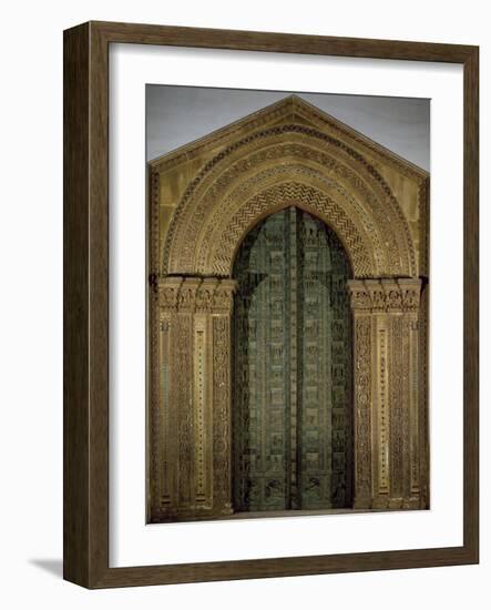 Bronze Door, 1185-1186-Bonanno Pisano-Framed Premium Giclee Print