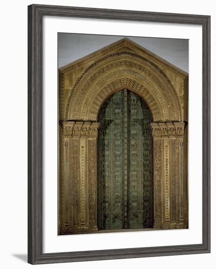 Bronze Door, 1185-1186-Bonanno Pisano-Framed Giclee Print