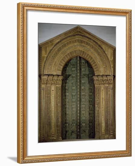 Bronze Door, 1185-1186-Bonanno Pisano-Framed Giclee Print