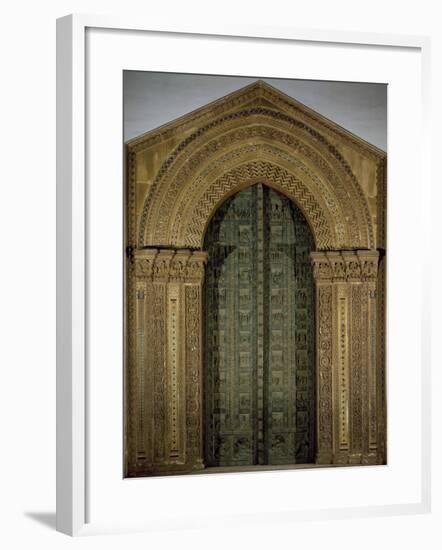 Bronze Door, 1185-1186-Bonanno Pisano-Framed Giclee Print