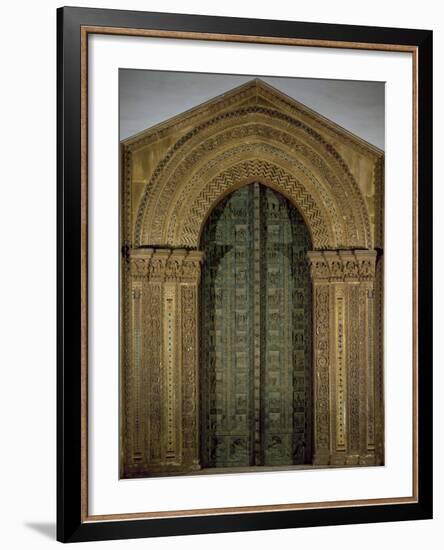 Bronze Door, 1185-1186-Bonanno Pisano-Framed Giclee Print