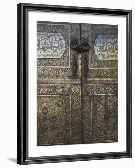 Bronze Doors in the Courtyard of the Friday Mosque or Masjet-Ejam, Herat, Afghanistan-Jane Sweeney-Framed Photographic Print