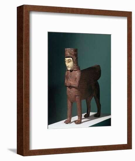 Bronze fantastic creature from Urartu, 9th century BC. Artist: Unknown-Unknown-Framed Giclee Print