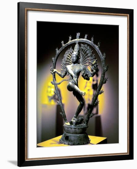 Bronze Figure of Shiva, Tamil Nadu, India, 950-null-Framed Photographic Print