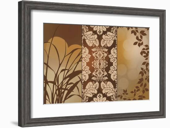 Bronze Filagree-Edward Aparicio-Framed Giclee Print