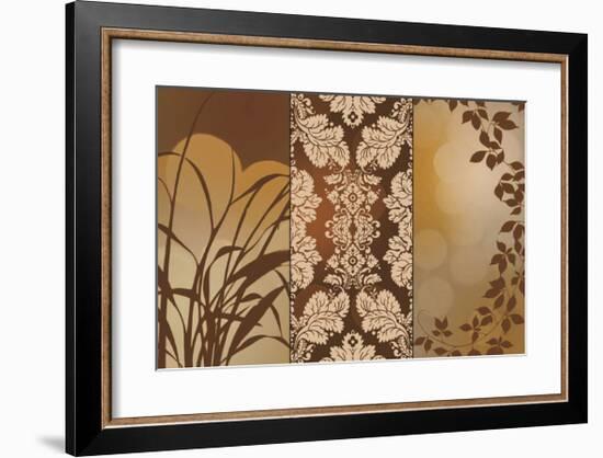 Bronze Filagree-Edward Aparicio-Framed Giclee Print