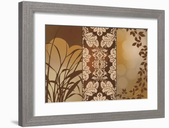 Bronze Filagree-Edward Aparicio-Framed Giclee Print