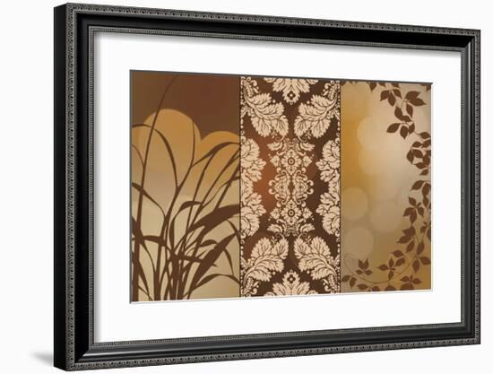 Bronze Filagree-Edward Aparicio-Framed Giclee Print