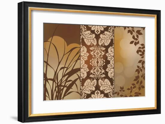 Bronze Filagree-Edward Aparicio-Framed Giclee Print