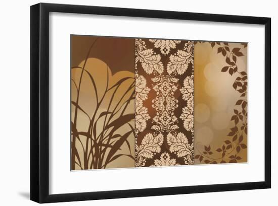 Bronze Filagree-Edward Aparicio-Framed Giclee Print