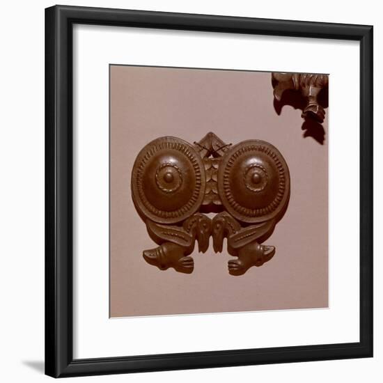 Bronze from Kama River Tribes, USSR, 3rd century BC-8th century-Unknown-Framed Giclee Print