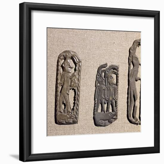 Bronze from Kama River Tribes, USSR, 3rd century BC-8th century-Unknown-Framed Giclee Print