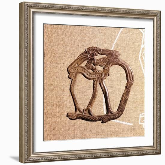 Bronze from Kama River Tribes, USSR, 3rd century BC-8th century-Unknown-Framed Giclee Print