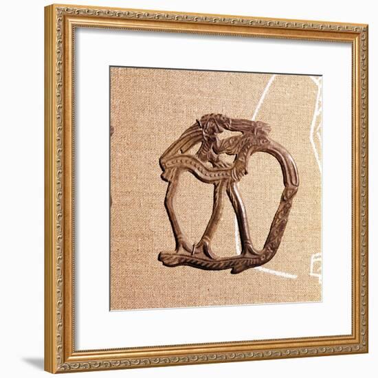 Bronze from Kama River Tribes, USSR, 3rd century BC-8th century-Unknown-Framed Giclee Print