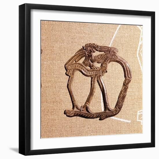 Bronze from Kama River Tribes, USSR, 3rd century BC-8th century-Unknown-Framed Giclee Print