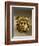 Bronze Gilt Medusa Head from Temple of Aesculapius at Ulpia Traiana Sarmizegetusa, Romania-null-Framed Giclee Print