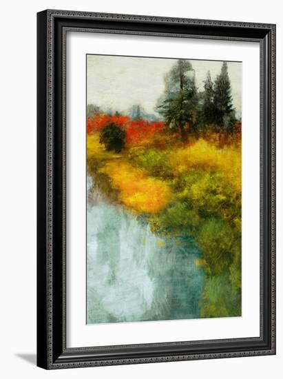 Bronze Horizon II-Matina Theodosiu-Framed Art Print