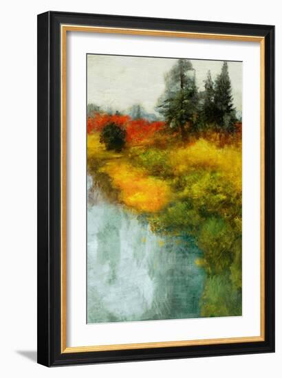 Bronze Horizon II-Matina Theodosiu-Framed Art Print