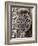 Bronze Knocker on Wooden Engraved Doors, Reales Alcazares, Seville, Andalucia, Spain, Europe-Guy Thouvenin-Framed Photographic Print