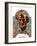 "Bronze Lincoln,"February 12, 1938-Joseph Christian Leyendecker-Framed Giclee Print