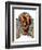 "Bronze Lincoln,"February 12, 1938-Joseph Christian Leyendecker-Framed Giclee Print