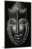 Bronze Mask from Benin, Nigeria. Artist: Unknown-Unknown-Mounted Giclee Print