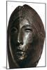 Bronze mask of the Roman goddess Juno Lucina. Artist: Unknown-Unknown-Mounted Giclee Print