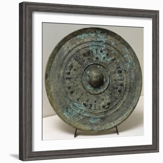 Bronze Mirror from Tomami, Department of Hyogo, Japan-null-Framed Giclee Print